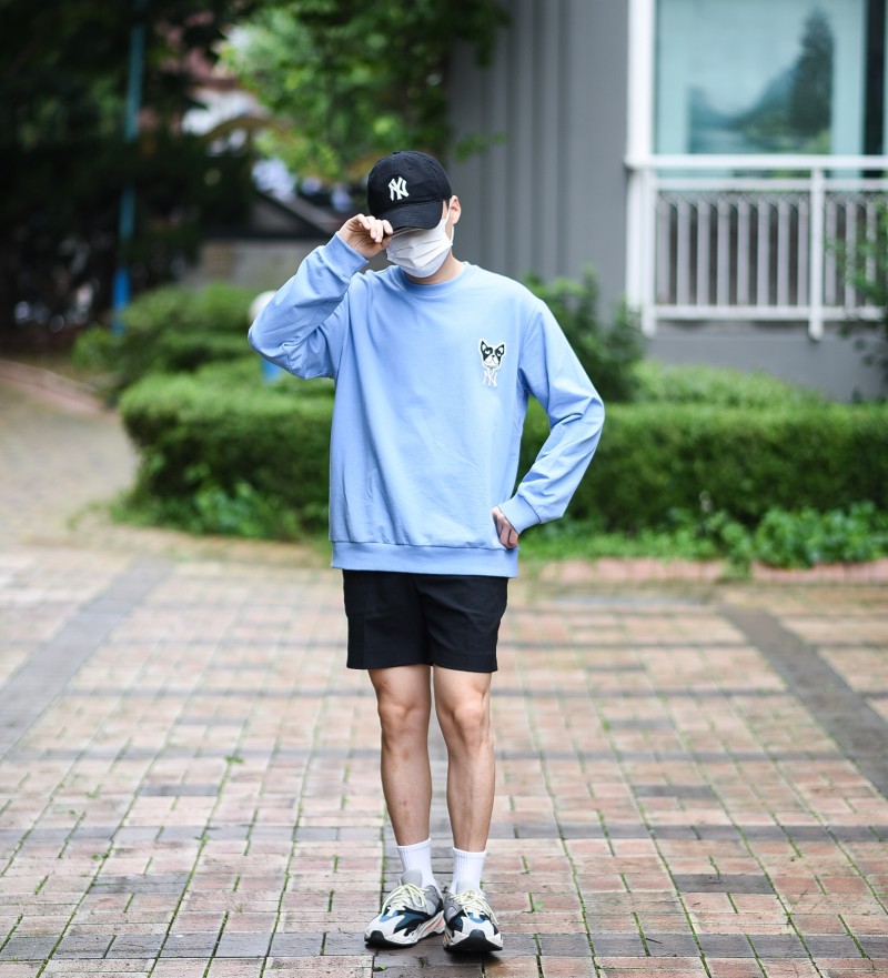 Áo MLB Sweater Bull Dog Blue 31MTC1011-50U - Ảnh 2