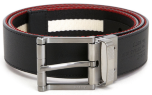 Alternative view of Thắt Lưng Bally Double Sided Casual 'Black White' TAYLAN-35-M-70