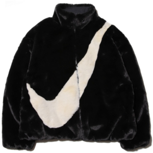 Áo Nike Women's Sportswear Faux Fur Jacket Black CU6559-010