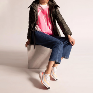 Alternative view of Giày Adidas Wmns UltraBoost 21 'White Acid Orange' FY0400