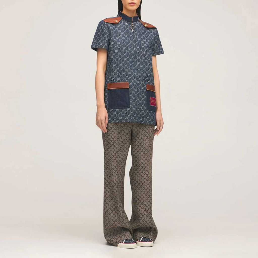 Alternative view of Giày Gucci Wmns Tennis 1977 'Denim' 606110-2KQ10-4463
