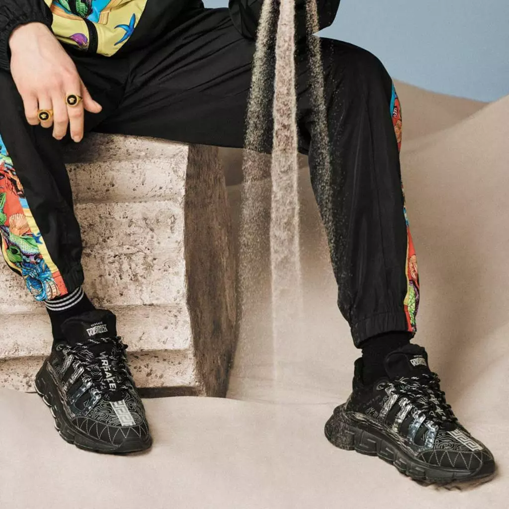 Giày Versace Trigreca Trainers DST539G-D18TCG-D4192 - Ảnh 7