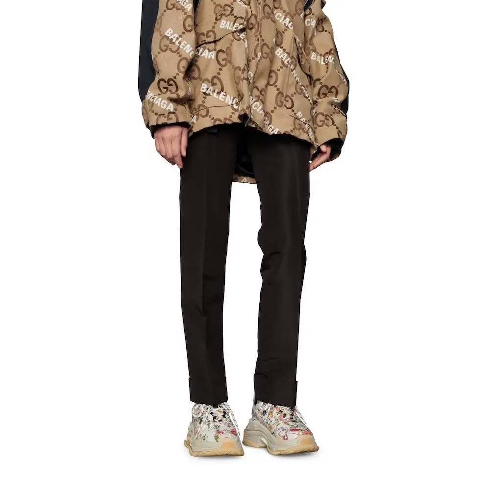 Giay Gucci x Balenciaga Triple S 'Flora Print' 677195 UL110 8461