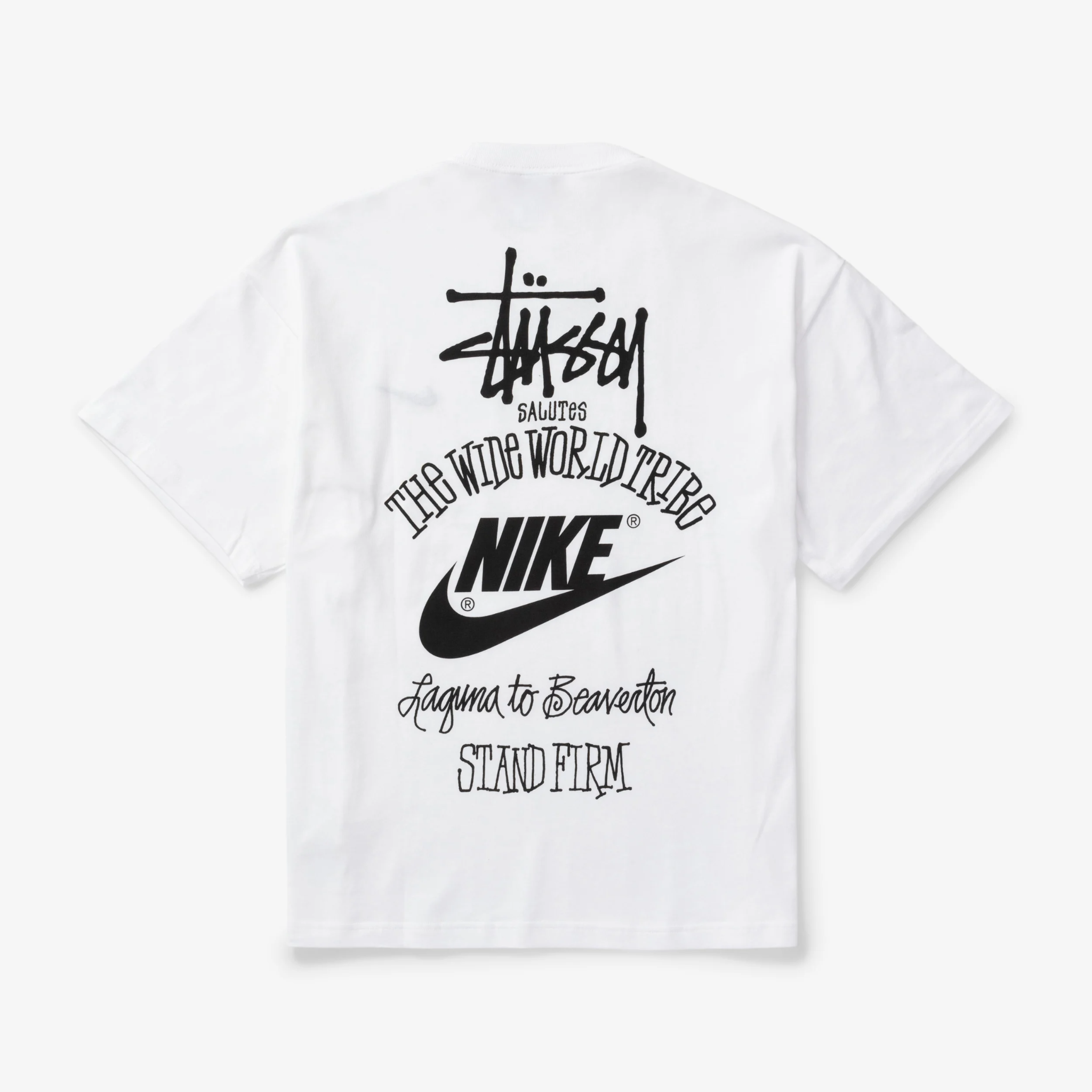 Ao Nike Tee 1 x Stussy 'White Black' DV1774-100