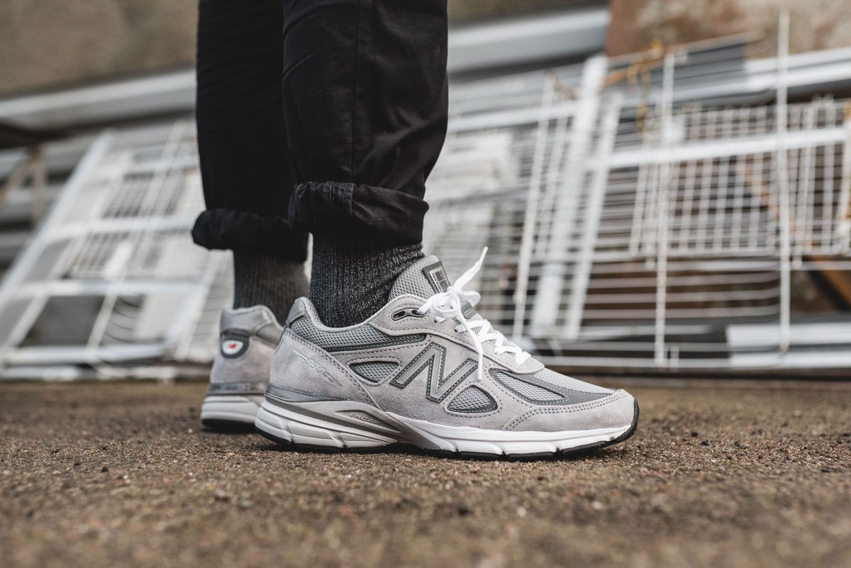 Giày New Balance 'Grey Castlerock Leather' Made in USA M990GL4 - Ảnh 5
