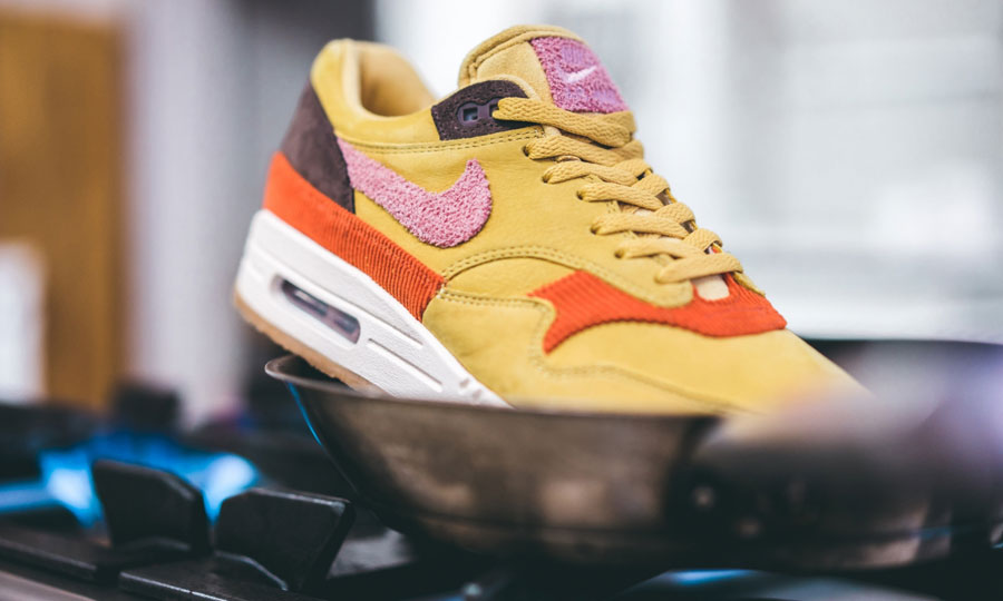 Giày Nike Air Max 1 Crepe 'Wheat Gold Rust Pink' CD7861-700 - Ảnh 4