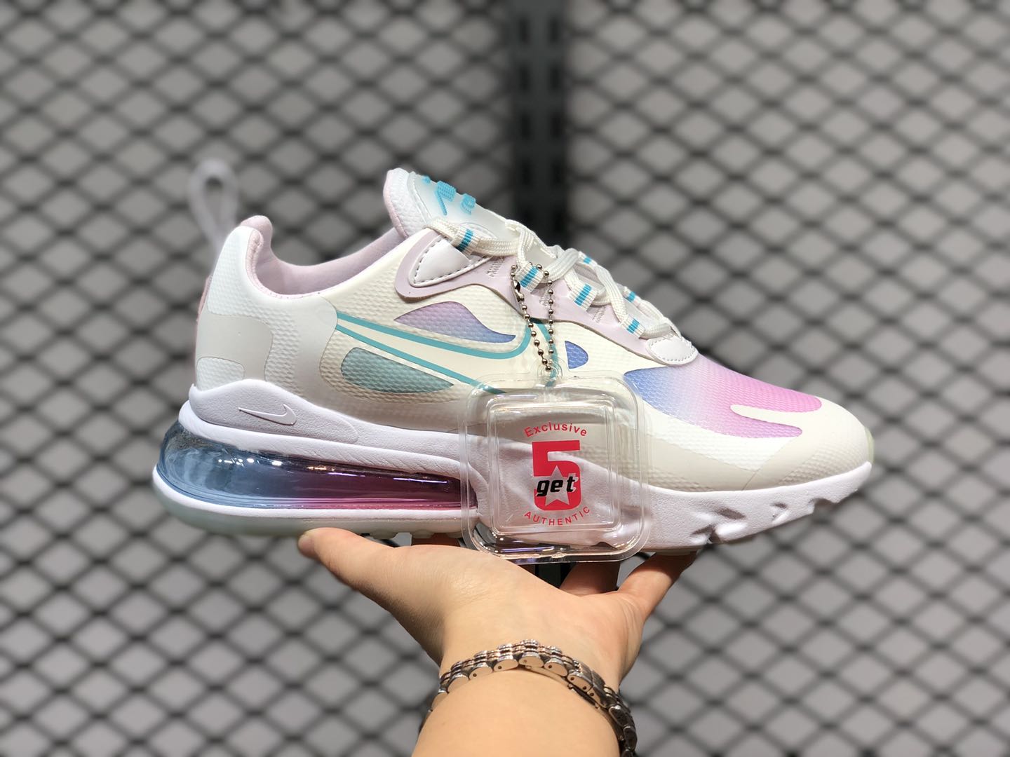 Giày Nike Wmns Air Max 270 React SE 'Light Gradient' CK6929-100 - Ảnh 5