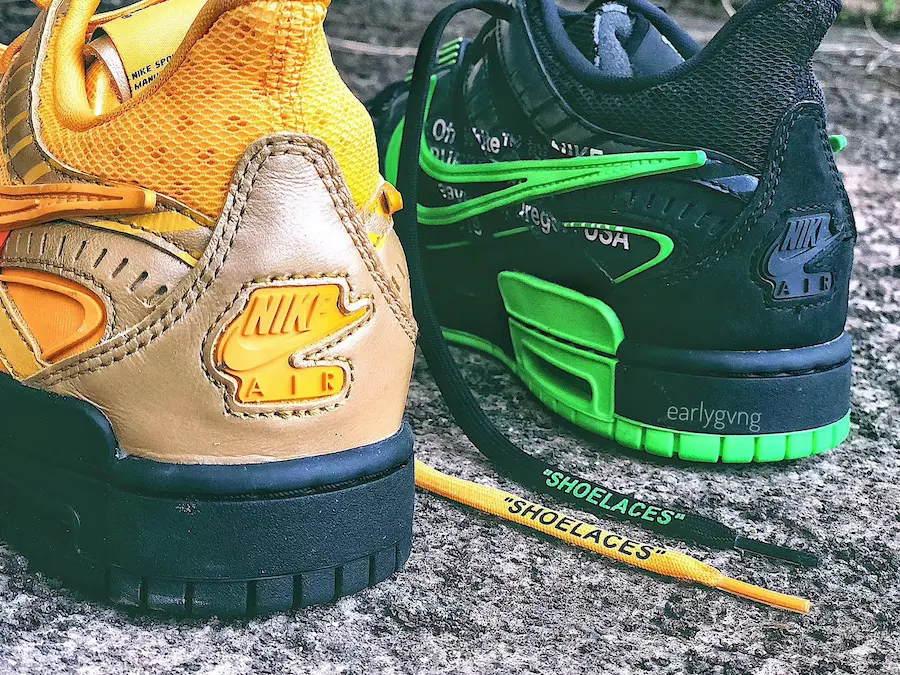 Alternative view of Giày Nike Off-White x Air Rubber Dunk 'University Gold' CU6015-700