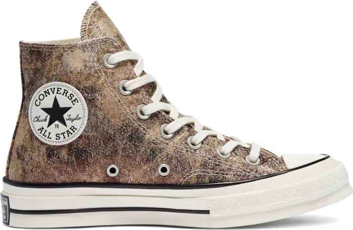 Giay Converse Elevated Metallic Chuck 70 High 'Bronze Egret Black' 570530C