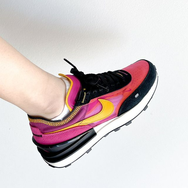 Giày Nike Waffle One GS 'Active Fuchsia' DC0481-600 - Ảnh 3