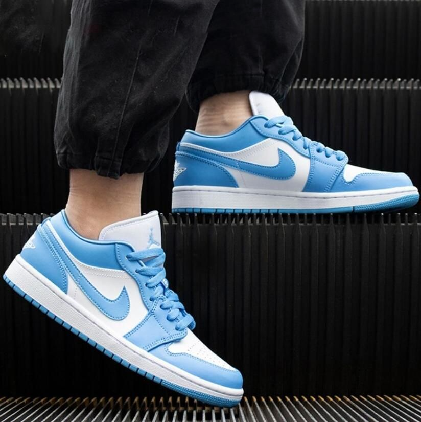 Giày Nike Eric Koston x Air Jordan 1 Low SB 'Powder Blue' CJ7891-401 - Ảnh 2