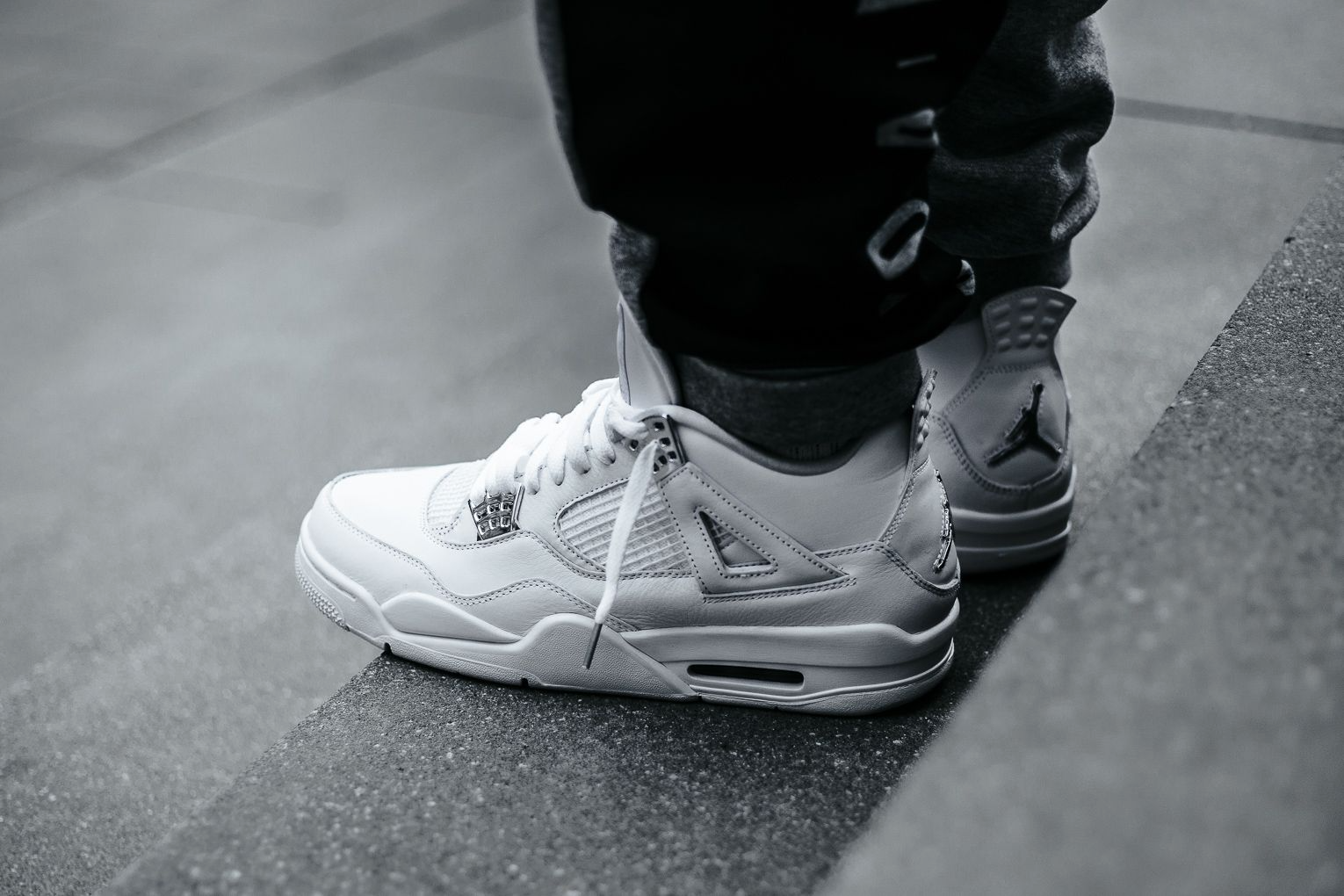 Giày Nike Air Jordan 4 Retro BG 'Pure Money' 408452-100 - Ảnh 5