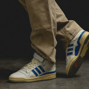 Alternative view of Giày Adidas Forum 84 Hi AEC 'White Blue' GZ6467