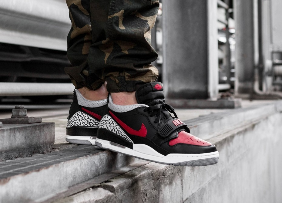 Giày Nike Jordan Legacy 312 Low 'Bred' CD7069-006 - Ảnh 4