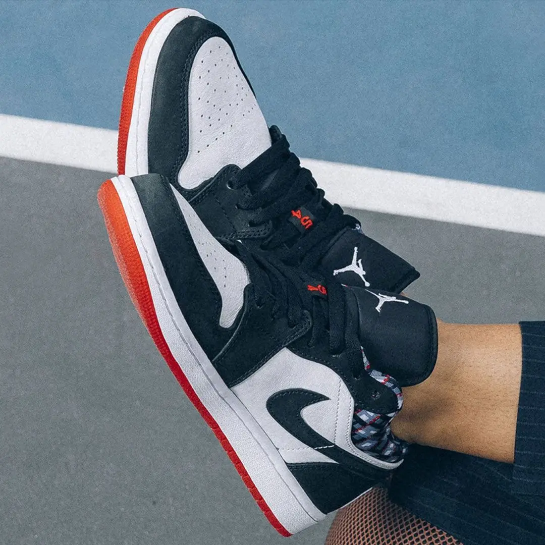 Alternative view of Giày Nike Air Jordan 1 Low 'Quai 54' 2021 DM0095-106