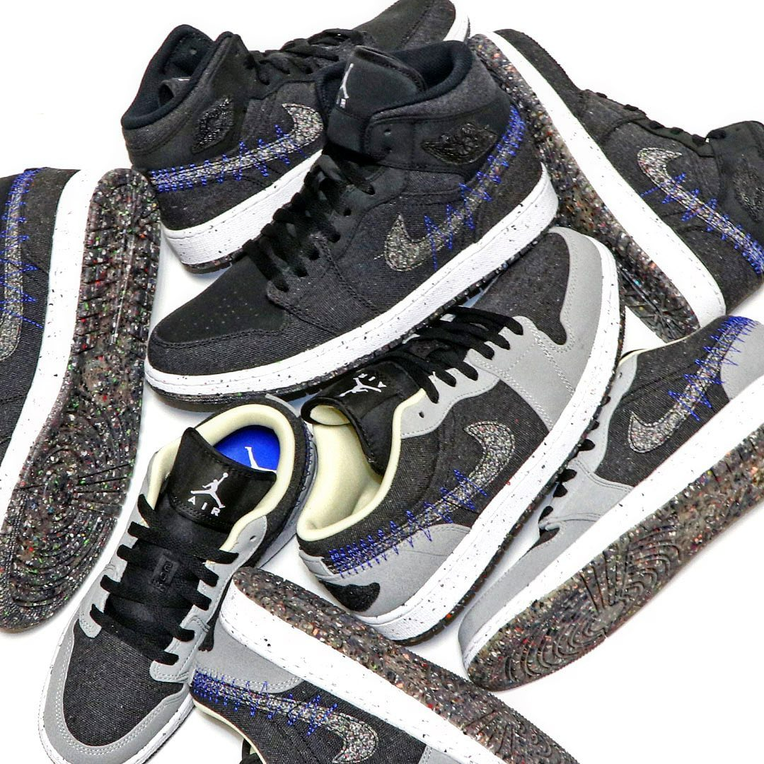 Giày Nike Air Jordan 1 Mid 'Crater' DM3529-001 - Ảnh 3