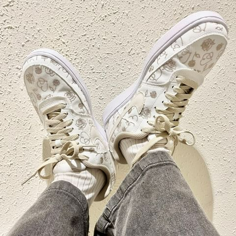 Giày Nike Court Vision Low Valentine's Day Women's DJ9297-100 - Ảnh 3