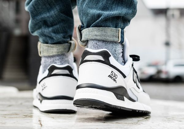 Giày New Balance 530 'White Black' M530LGA - Ảnh 5