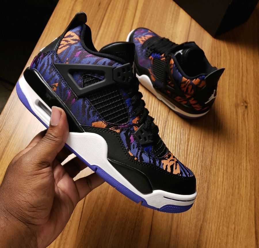 Giày Nike Air Jordan 4 Retro SE GG 'Rush Violet' BQ9043-005 - Ảnh 5