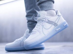 Alternative view of Giày Nike Air Force 1 React White Light Bone CQ8879-100