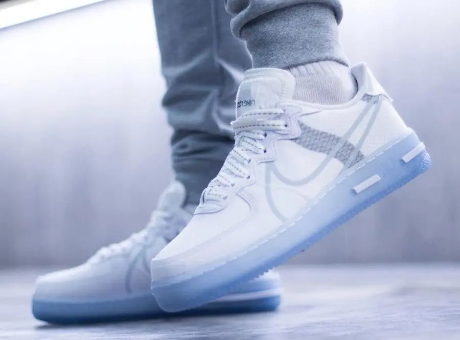 Alternative view of Giày Nike Air Force 1 React White Light Bone CQ8879-100
