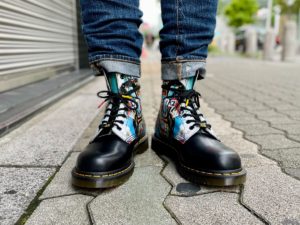 Alternative view of Giày Dr. Martens 1460 Basquiat Smooth Leather Boots 27187001