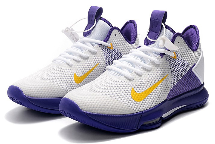 Giày Nike LeBron Witness 4 EP 'Lakers' CD0188-100 - Ảnh 3