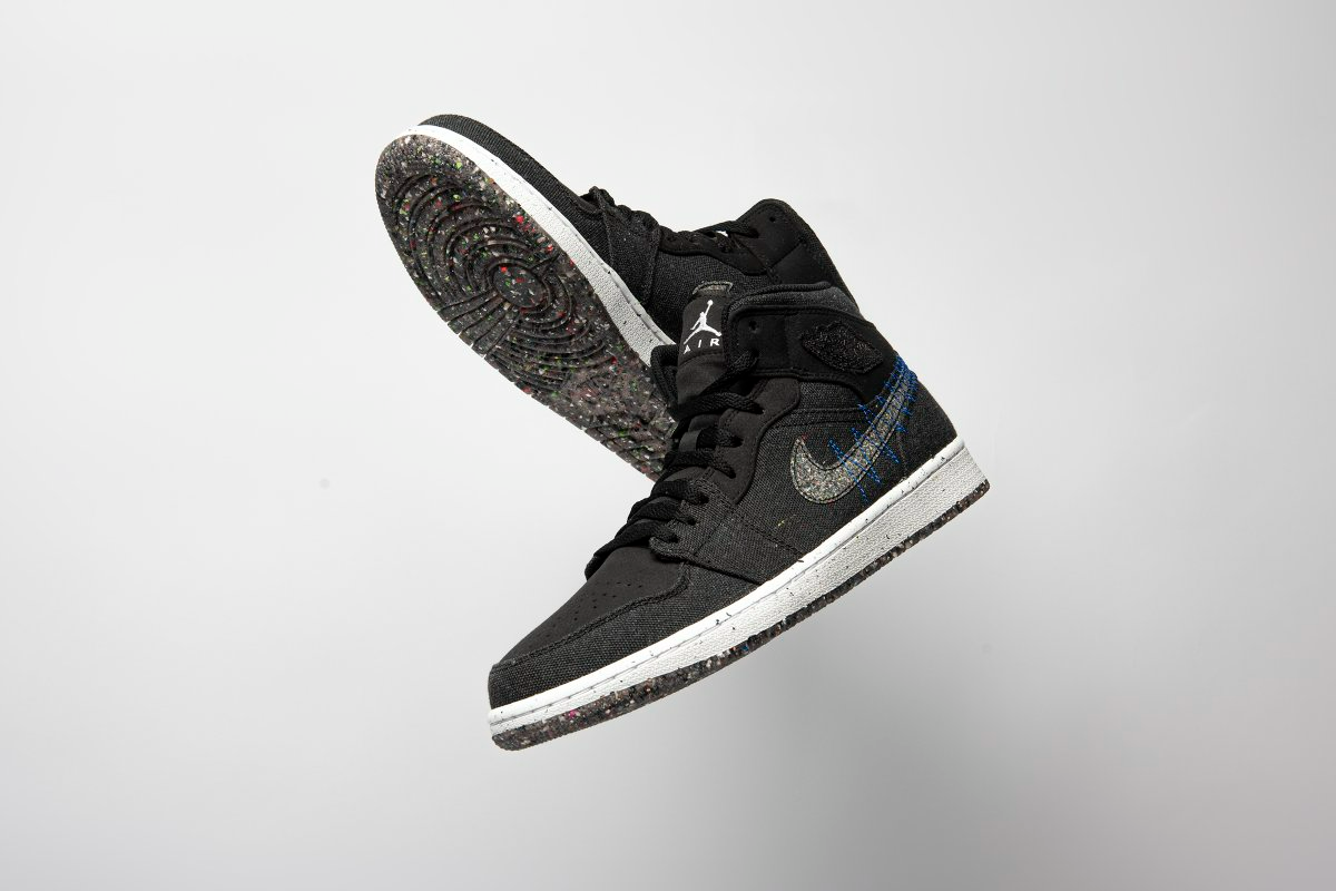 Giày Nike Air Jordan 1 Mid 'Crater' DM3529-001 - Ảnh 4