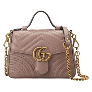 Alternative view of Túi Gucci Gg Marmont Mini Top Handle Bag 547260-DTDIT-5729