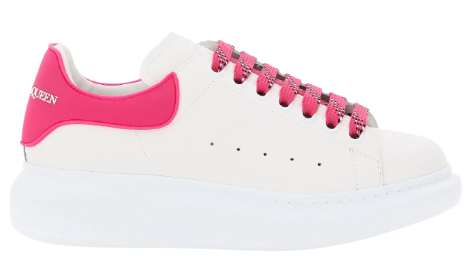 Giày Alexander McQueen Oversize Sole Rubber Heel Sneakers 621056-WHXMT-9375