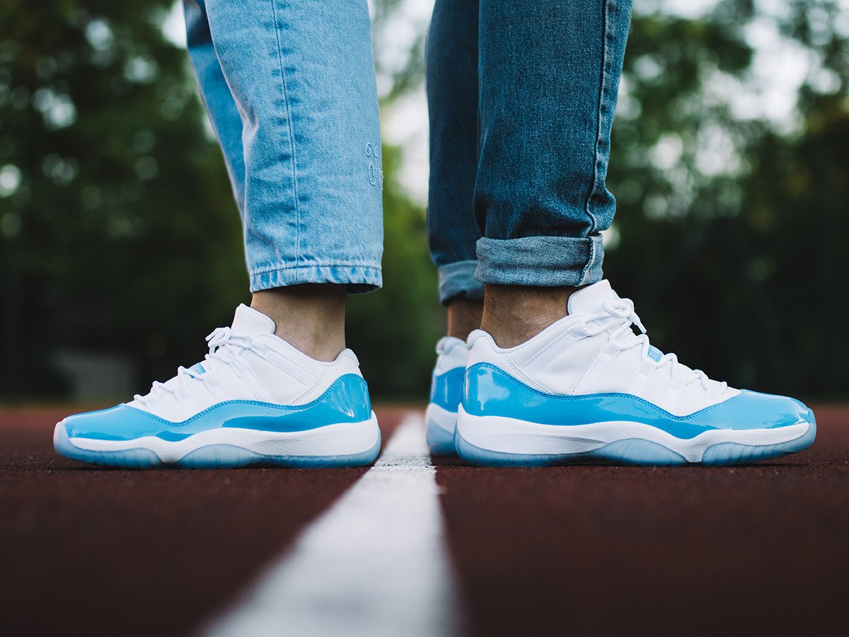 Giày Nike Air Jordan 11 Retro Low 'University Blue' 528896-106 - Ảnh 3