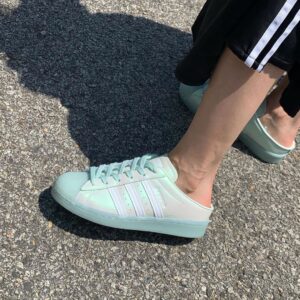 Alternative view of Giày Adidas Superstar Mule 'Green' FX2755