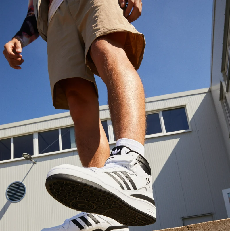 Giày Adidas Forum Mid 'White Black' FY7939 - Ảnh 4