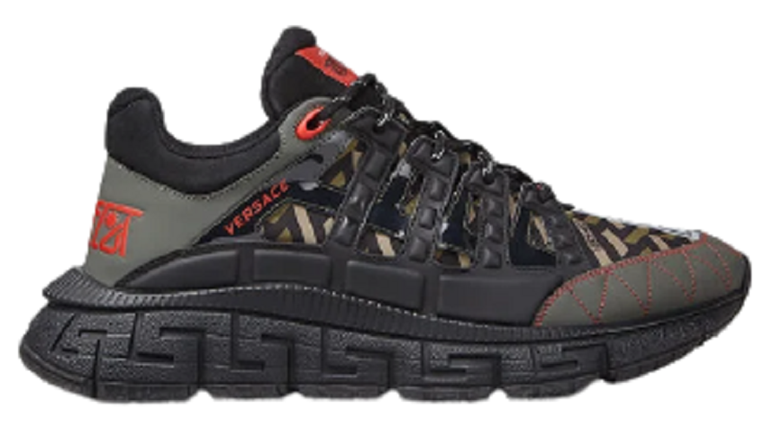 Giày Versace Trigreca Trainers 'Red Black' DSU8094-1A01760-6K260