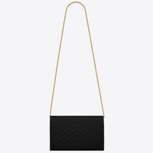 Tui Saint Laurent Cassandre Wallet 'Gold Black' 377828-BOW01-1000