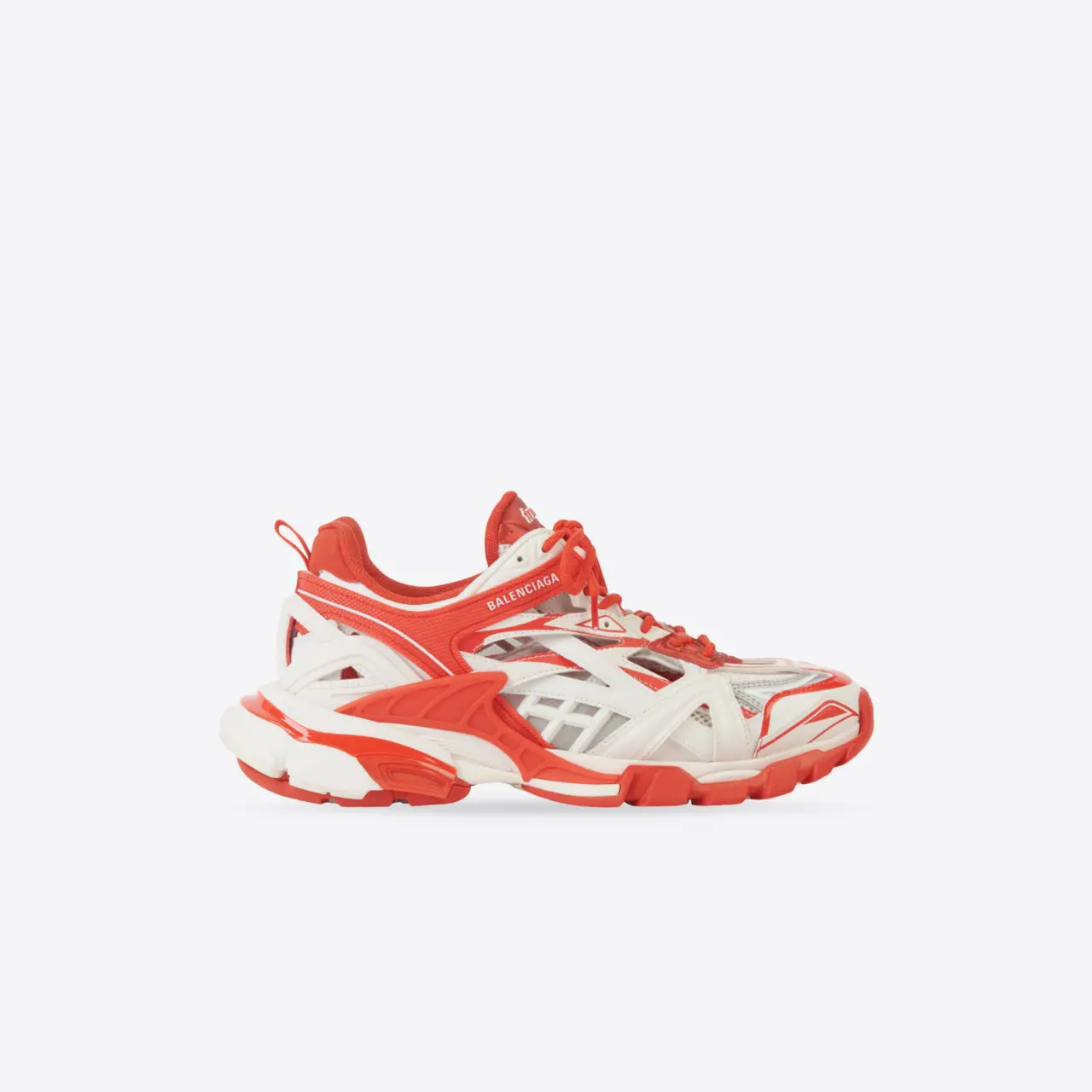 Alternative view of Giày Balenciaga Track 2.0 White Red 568614W3AE29061