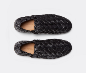 Alternative view of Giày Botten Veneta Slipper 'Black' 620304VBTR01000
