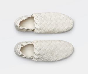 Alternative view of Giày Bottenga Veneta Slipper 'White' 620304VBTR09013