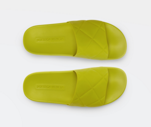 Alternative view of Dép Bottega Veneta Slider 'Kiwi' 640050V00P07275