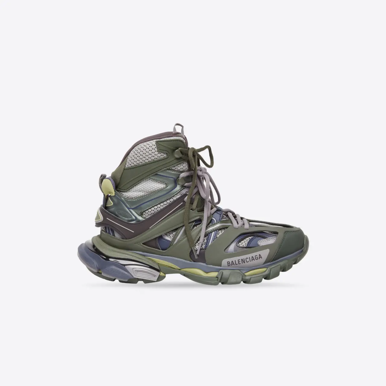 Alternative view of Giày Balenciaga Men's Track Hike Sneaker in Green 654867-W3CP7-3012