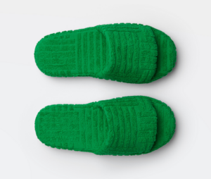 Alternative view of Dép Bottega Veneta Resort Sponge 'Grass' 660245V0VW03730