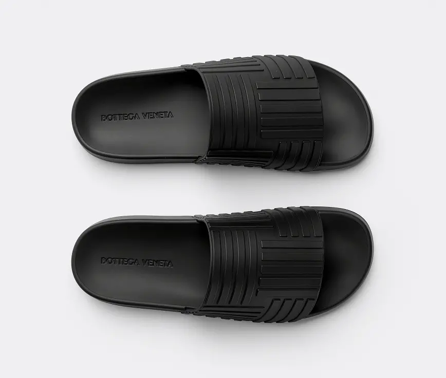 Alternative view of Dép Bottega Veneta Slider 'Black' 690105V1O601000
