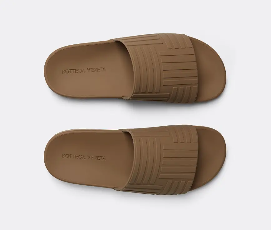 Alternative view of Dép Bottega Veneta Slider 'Jute' 690105V1O602895