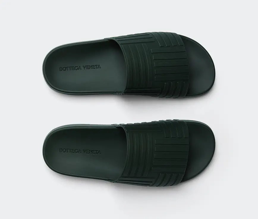Alternative view of Dép Bottega Veneta Slider 'Inkwell' 690105V1O604615