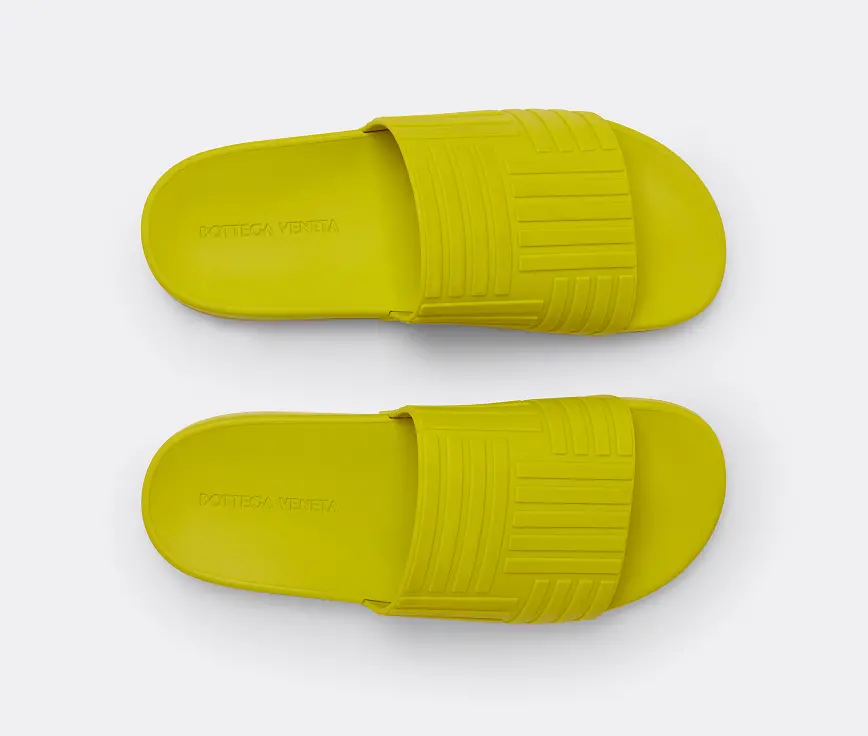 Alternative view of Dép Bottega Veneta Slider 'Kiwi' 690105V1O607278