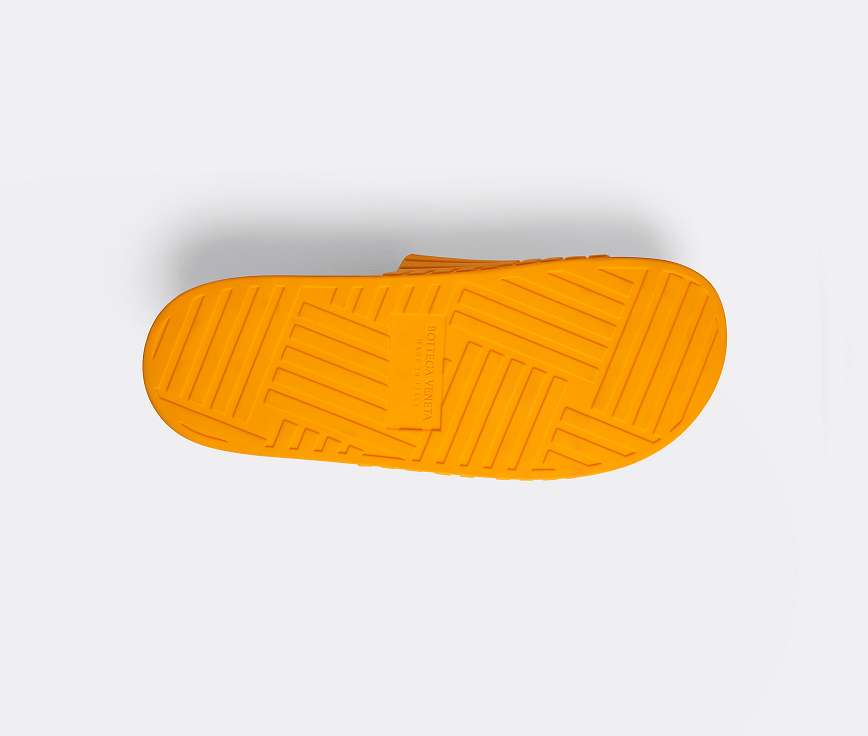 Dép Bottega Veneta Slider 'Tangerine' 690105V1O607593 - Ảnh 2