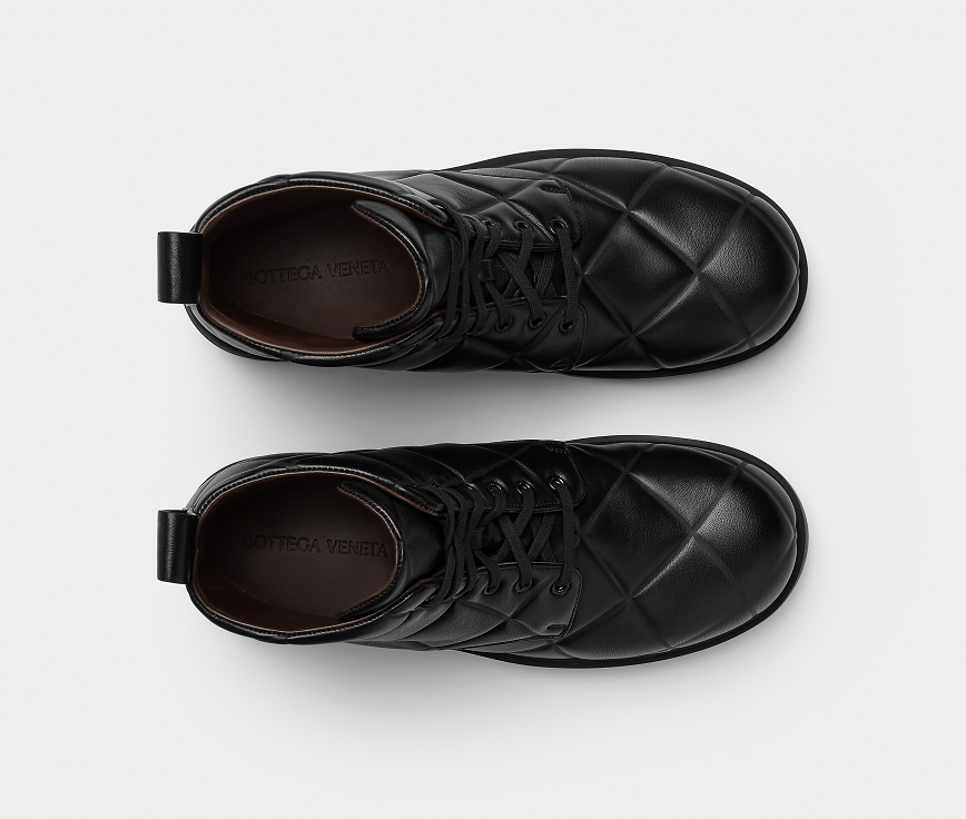 Giày Botten Veneta Strut Grid 'Black' 708999V02X01000 - Ảnh 3