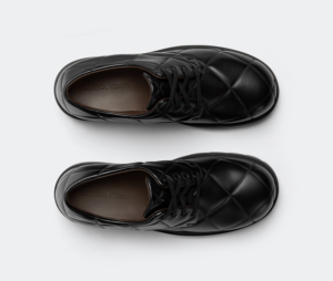 Alternative view of Giày Bottega Veneta Strut Grid 'Black' 709000V02X01000