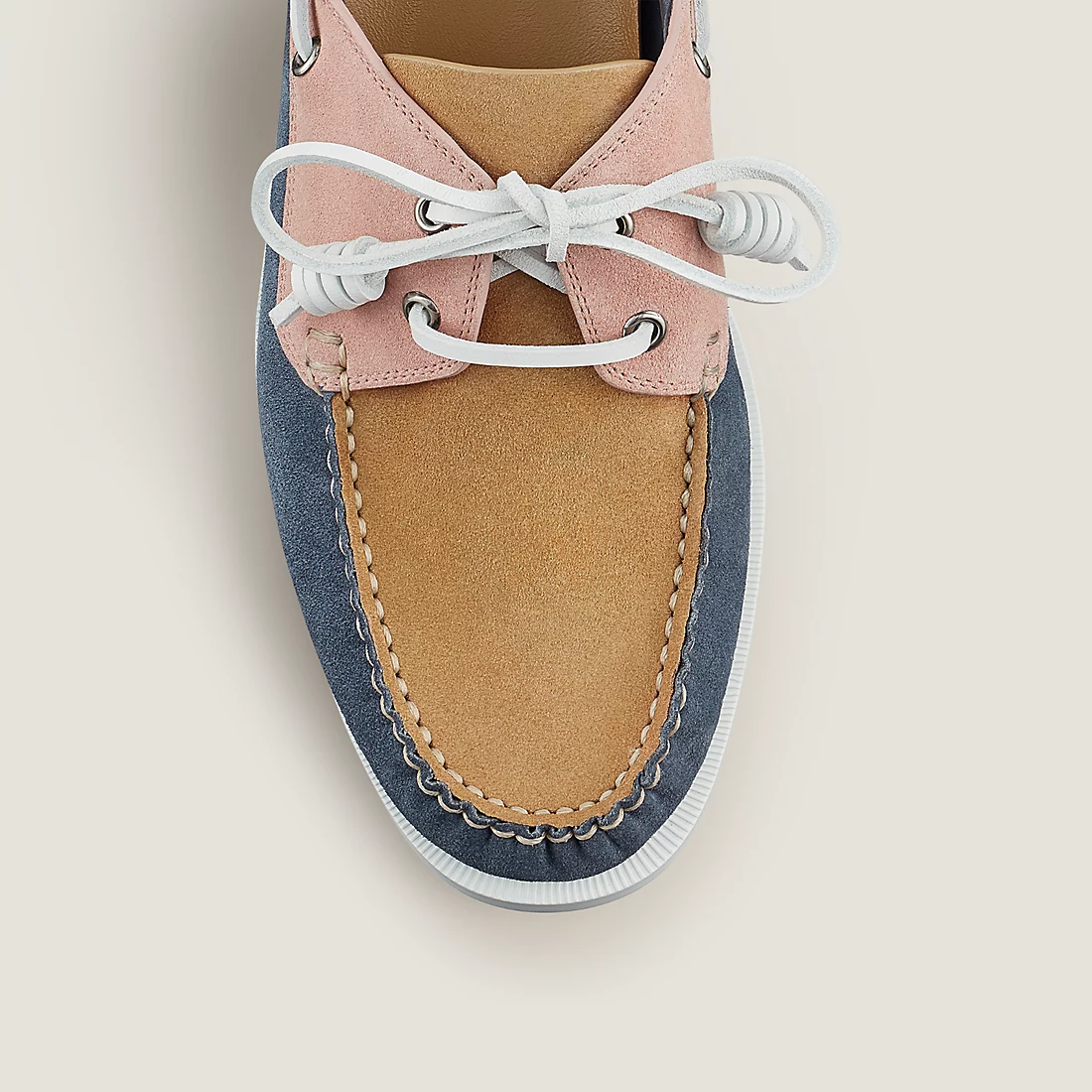 Giày Hermes Ecoutille Loafer 'Multicolore' H221808ZAQ8445 - Ảnh 4