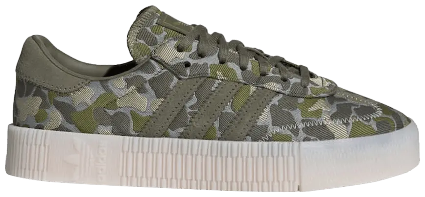 Giày Adidas Wmns Sambarose 'Olive Camo' EE4677